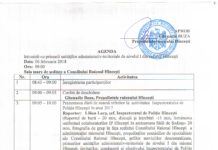 Agenda întrunirii cu primarii autorităților administrativ-teritoriale de nivelul I din raionul Hîncești