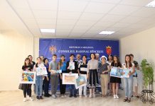 Premierea tinerelor talente ale raionului în cadrul concursul raional de pictură ’’Clipa Olimpică’’ premierea tinerelor talente