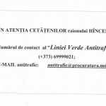 Linia verde antitrafic