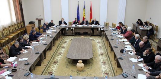 Întrunirea lunară a Președintelui raionului Hîncești cu primarii şi reprezentanţii serviciilor desconcentrate şi descentralizate Întrunirea lunară a Președintelui raionului Hîncești