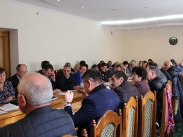 Întrunirea lunară a conducerii raionului Hîncești cu primarii localităților