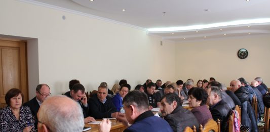 Întrunirea lunară a conducerii raionului Hîncești cu primarii localităților