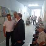Conducerea raionului a efectuat o vizită la IMSP Spitalul Cărpineni.