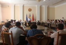 Întrunirea lunară a conducerii raionului Hîncești cu primarii localităților sedinta cu primarii