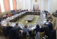 Ședința de constituire a Consiliului raional Hîncești