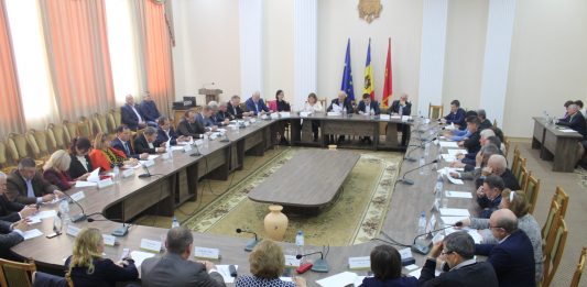 Ședința de constituire a Consiliului raional Hîncești