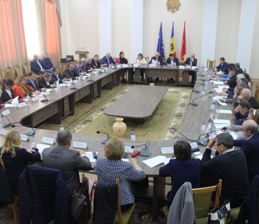 Ședința de constituire a Consiliului raional Hîncești