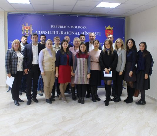Întrunirea în cadrul proiectului „Produs de Hîncești”