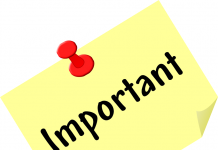 Anunț privind depunerea documentelor la concurs