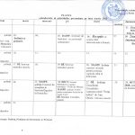 Planul calendaristic pentru luna martie 2020