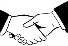 ”Hai să dăm mână cu mână!” handshake