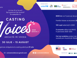 Casting “VOICES” 2020,ediția 3 casting voices