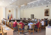 Întrunirea lunară a conducerii raionului Hîncești cu primarii  localităților sedinta cu primarii