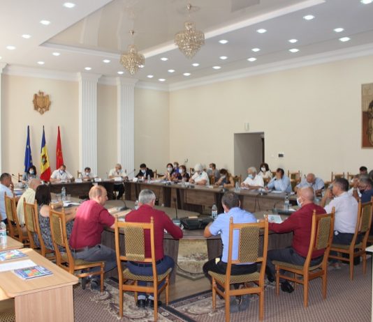 Întrunirea lunară a conducerii raionului Hîncești cu primarii  localităților sedinta cu primarii