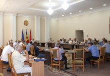 Întrunire de lucru a conducerii raionului Hîncești cu primarii localităților sedinta cu primarii