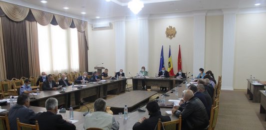 Întrunirea lunară a conducerii raionului Hîncești cu primarii localităților