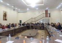 Întrunirea lunară a conducerii raionului Hîncești cu primarii  localităților sedinta 10 noiembrie