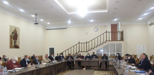 Întrunirea lunară a conducerii raionului Hîncești cu primarii localităților sedinta 10 noiembrie