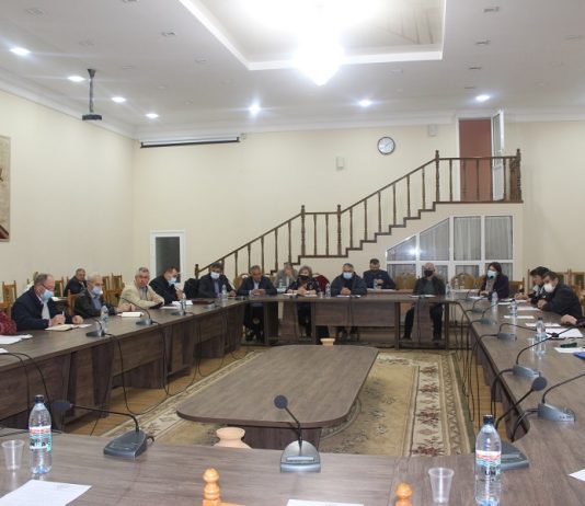 Întrunirea lunară a conducerii raionului Hîncești cu primarii localităților sedinta 10 noiembrie