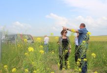 Vizita de lucru în raionul Hînceşti a managerilor Proiectului SEE-SIE, doamna Antonella Cagnolati, Preşedinta Proiectului SEE- SIE şi doamna Anne- Catherin Mercuri.