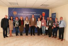 Vizita de studiu a unui grup de cadre medicale din județul Galați, România, în raionul Hîncești.