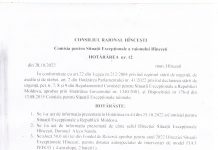 Hotărârea nr. 12 din 28.10.2022